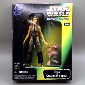 Star Wars Power of the Force Oola and Salacious Crumb Kenner Figure Set 69871